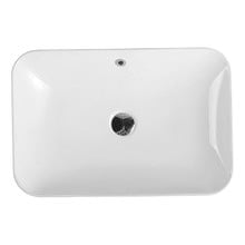 Cosy 610mm Rectangular Insert Ceramic Basin